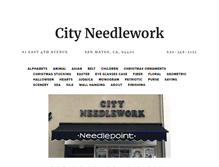Tablet Screenshot of cityneedlework.com